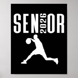 Abschlussklasse 2026 Senioren Sport Basketball Spi Poster