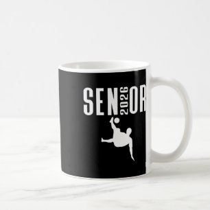 Abschlussklasse 2026 Senioren Sport Thema Fußballs Kaffeetasse