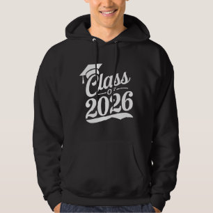 Abschlussklasse 2026 Stolzer Absolvent Abschlussfe Hoodie