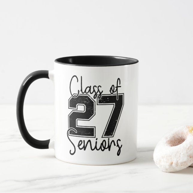Abschlussklasse 2027 tasse (Mit Donut)
