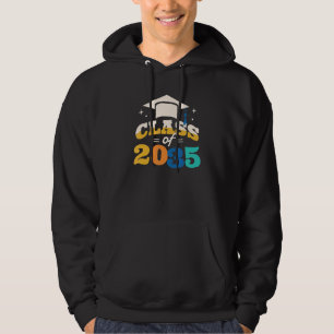 ABSCHLUSSKLASSE 2035 WACHS MIT MIR RETRO ABSOLVENT HOODIE