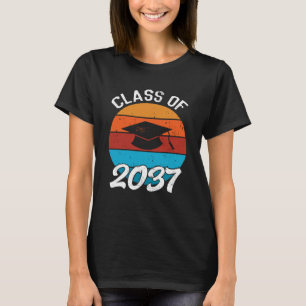 Abschlussklasse 2037 Kindergarten Absolvent Abschl T-Shirt