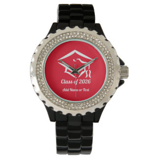 Abschlussklasse 20?? REDWHT Benutzerdefiniertes Ja Armbanduhr