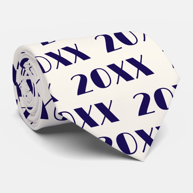 Abschlussklasse 20XX Krawatte (Gerollt)