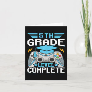 Abschlussklasse 5. Klasse Volljähriger Gamer Cl 20 Karte