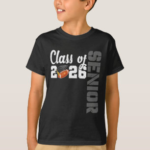 Abschlussklasse Football Senior Cl von 2026 Abschl T-Shirt