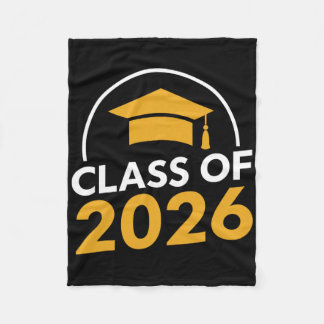 Abschlussklasse von 2026 - Senior 2026 Fleecedecke