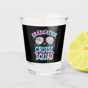 Abschlusskreuzfahrt Gruppe Kreuzfahrtschiff Retro Schnapsglas
