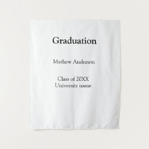 Abschlussname Klasse 20XX Universitätsname simp Wandteppich