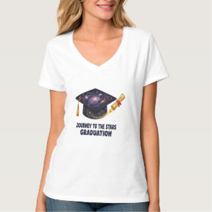 Abschlussreise Galaxy-Abschluss 2026 Retro-Basecap T-Shirt