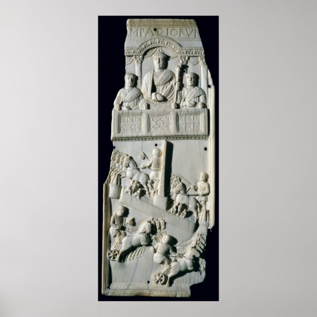 Abschnitt eines Diptychons Poster (Vorne)