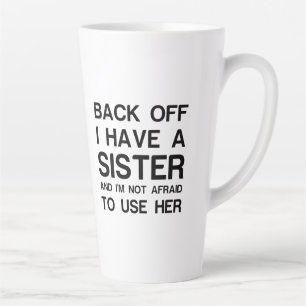 ABSCHNITT HABE ICH EINEN SISTER MILCHTASSE
