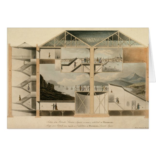 Abschnitt vom Rundbau, Leicester-Quadrat (Vorderseite (Horizontal))