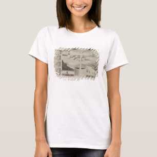 Abschnitt vom Rundbau, Leicester-Quadrat, von 'Pl T-Shirt