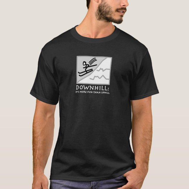 Abschüssige Erregung T-Shirt (Vorderseite)