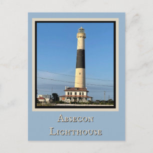 Absecon-Leuchtturm-Postkarte Postkarte