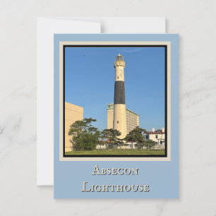 Absecon Lighthouse Postcard Postkarte