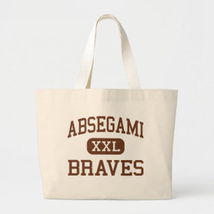 Absegami - Braves - hoch - Galloway New-Jersey Jumbo Stoffbeutel