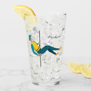 Abseilen Glas
