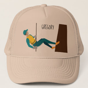 Abseilen Truckerkappe
