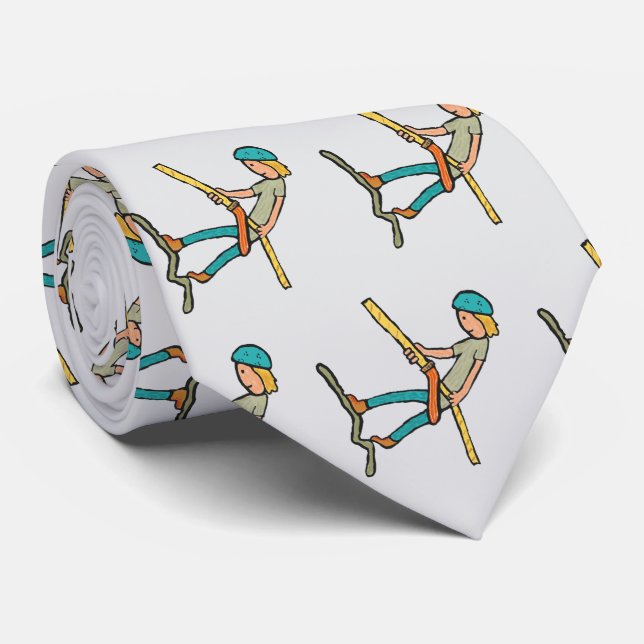 Abseiling Krawatte (Gerollt)