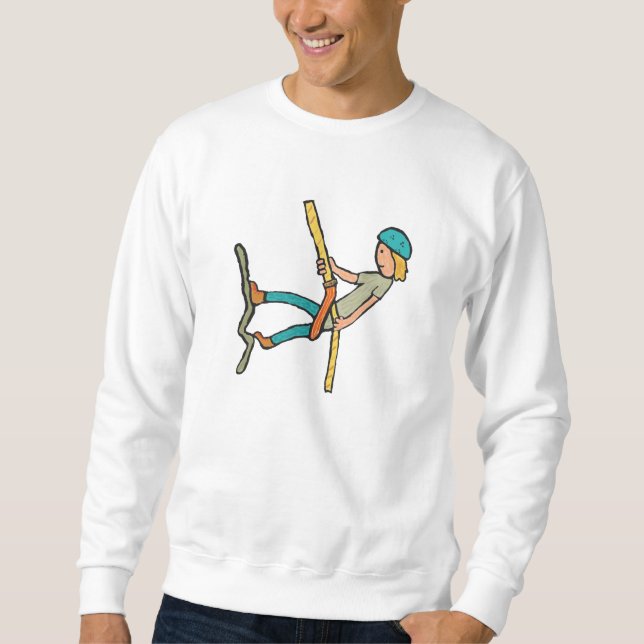 Abseiling Sweatshirt (Vorderseite)