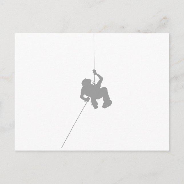 Abseilung Postkarte (Vorderseite)