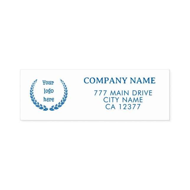 Absender Stempel für Unternehmen | Firmenlogo Stem (Design)