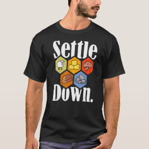 Absetzen der Spielabend längste Siedler T-Shirt
