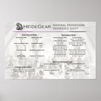 Absetzplakat Poster