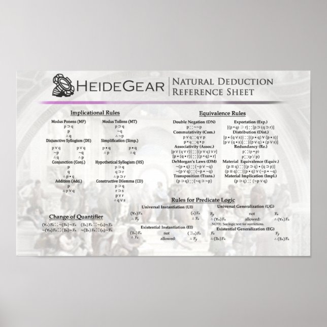 Absetzplakat Poster (Vorne)