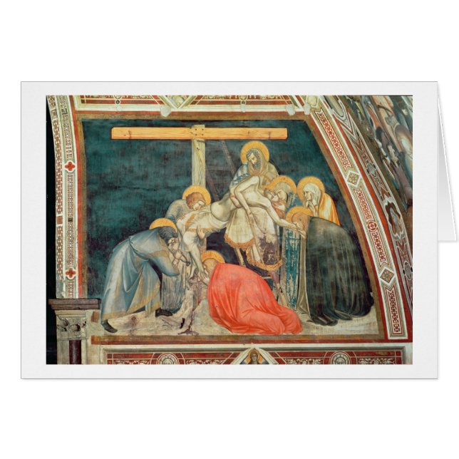 Absetzung, c.1320 (Fresko) (Vorderseite (Horizontal))