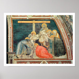 Absetzung, c.1320 (Fresko) Poster