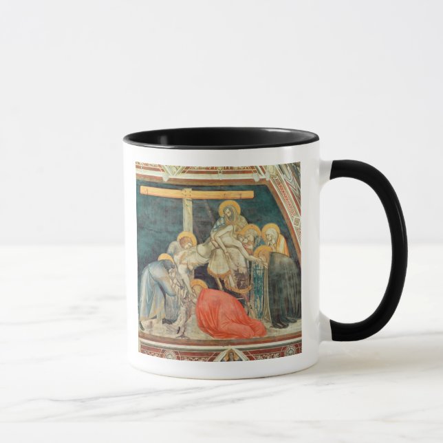 Absetzung, c.1320 (Fresko) Tasse (Rechts)