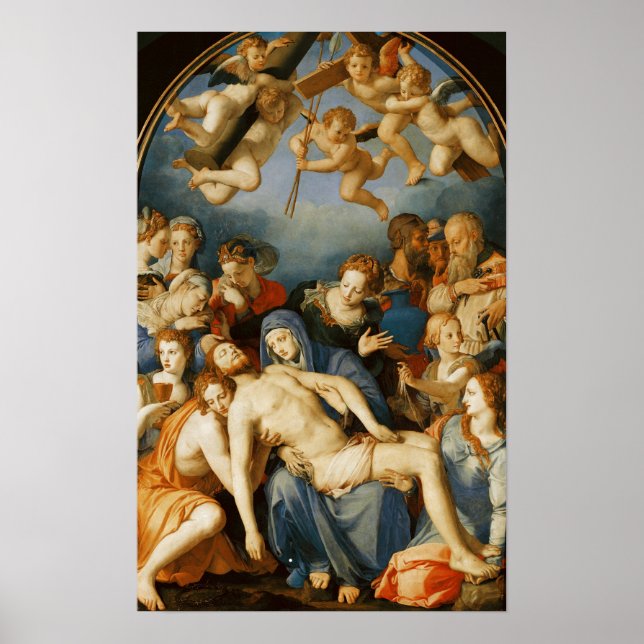 Absetzung vom Kreuz, 1543-45 Poster (Vorne)