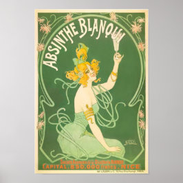 Absinthe Blanqui Nover Fine Art Poster
