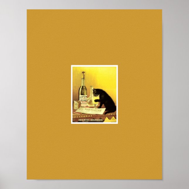 Absinthe-Bourgeois-Poster Poster (Vorne)