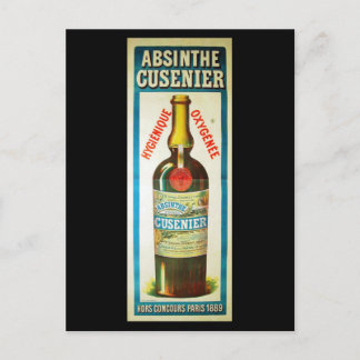 ABSINTHE CUSENIER POSTKARTE