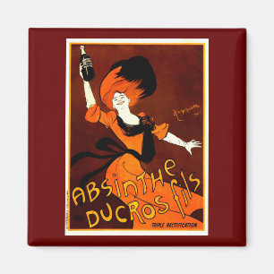 Absinthe Ducros Fils Leonetto Cappiello Kunstmuseu Magnet