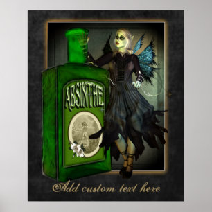 Absinthe Fee Custom Poster