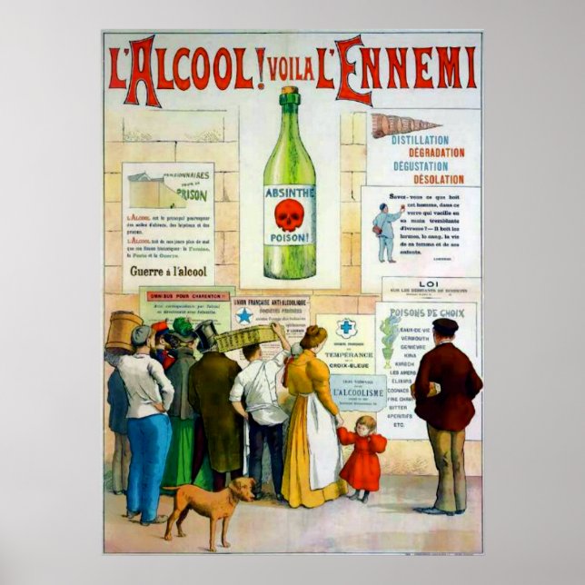 Absinthe Giison Poster (Vorne)