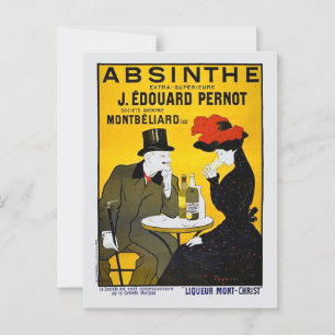 Absinthe Leonetto Cappiello Vintage Werbung Postkarte