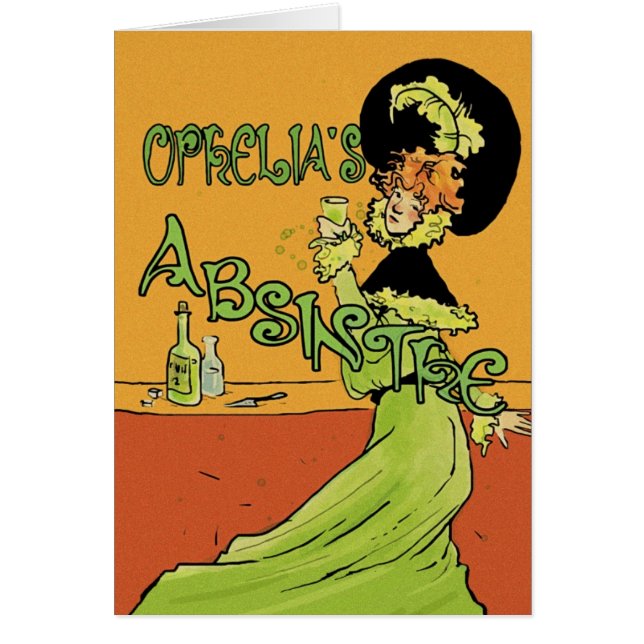 Absinthe-Stil der 1890er Jahre (Vorne)