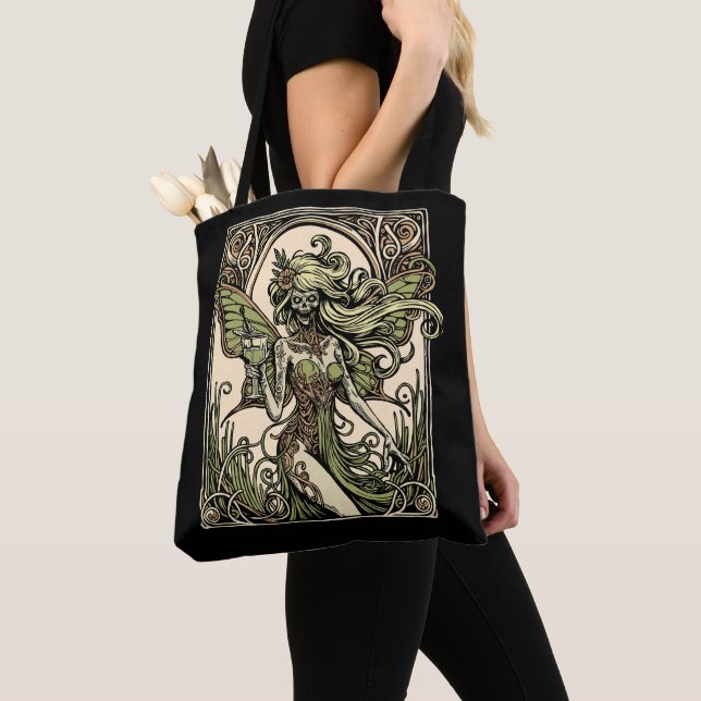Absinthefee Tasche (Von Nahem)