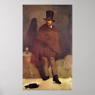 Absinthtrinker Manet, Douard Plakat