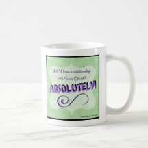Absolument ! Tasse de café inspirée