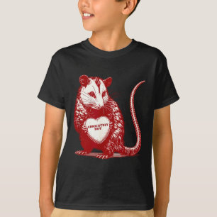 Absolut kein Opossum lustiges Valentins-Tier hören T-Shirt