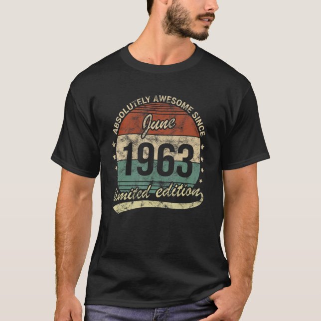 Absolut Phantastisch seit Juni 1963 T-Shirt (Vorderseite)