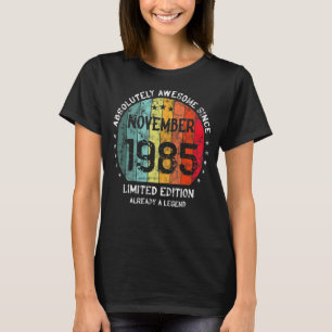 Absolut Phantastisch seit November 1985 Mann Frau T-Shirt