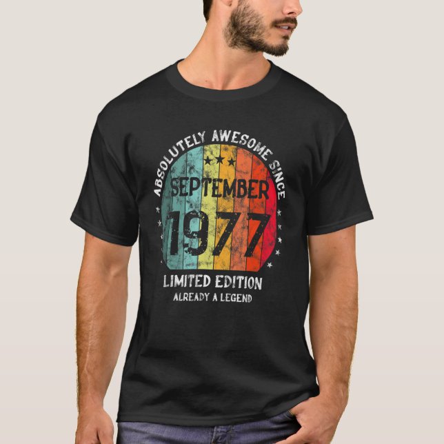 Absolut Phantastisch seit September 1977 T-Shirt (Vorderseite)